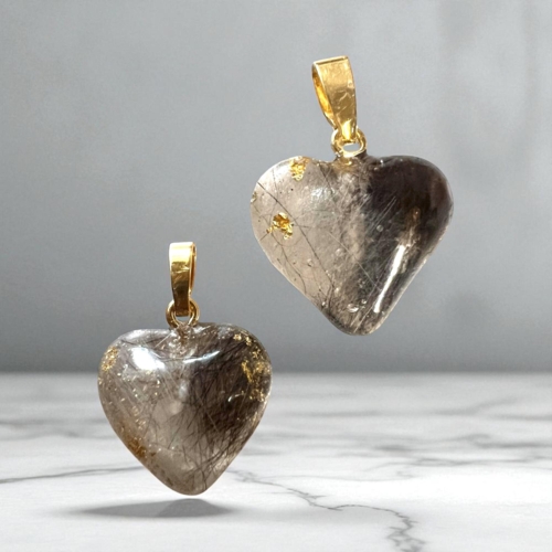 Kærligheds smykke hjerte - 14 karat ophæng