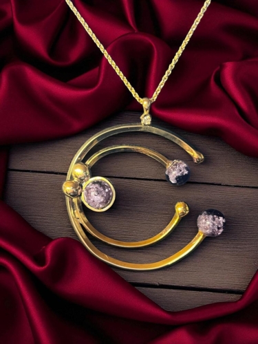 Hals vedhæng med mindeperler