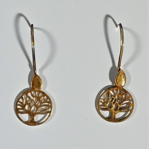 Livets træ øreringe