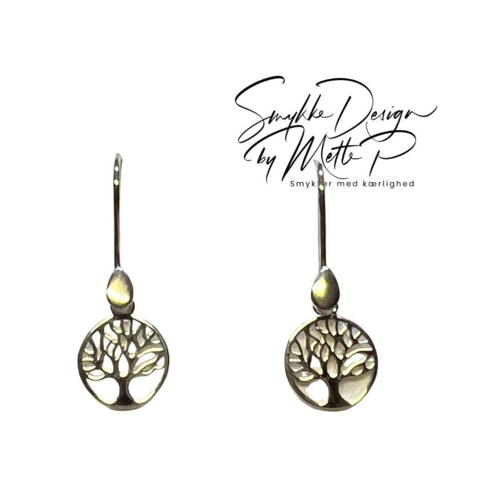Tree of life earrings in 925 silver