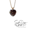 Jewelry heart of love - gold-plated