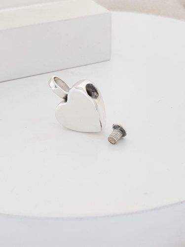 Vergiss mich nicht Herz H 2,5 cm.