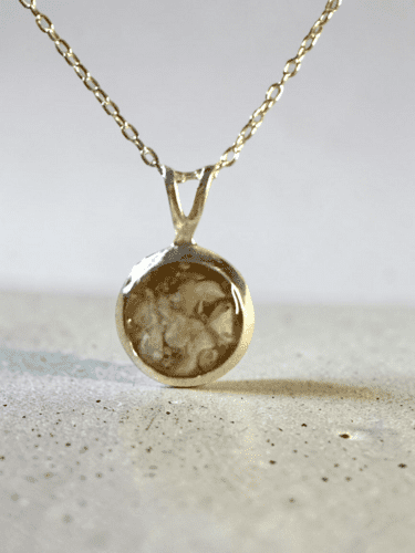 Forget Me Not Heart - Silver