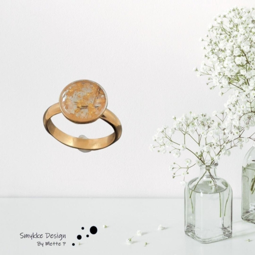 Kærlighedsring Forgyldt